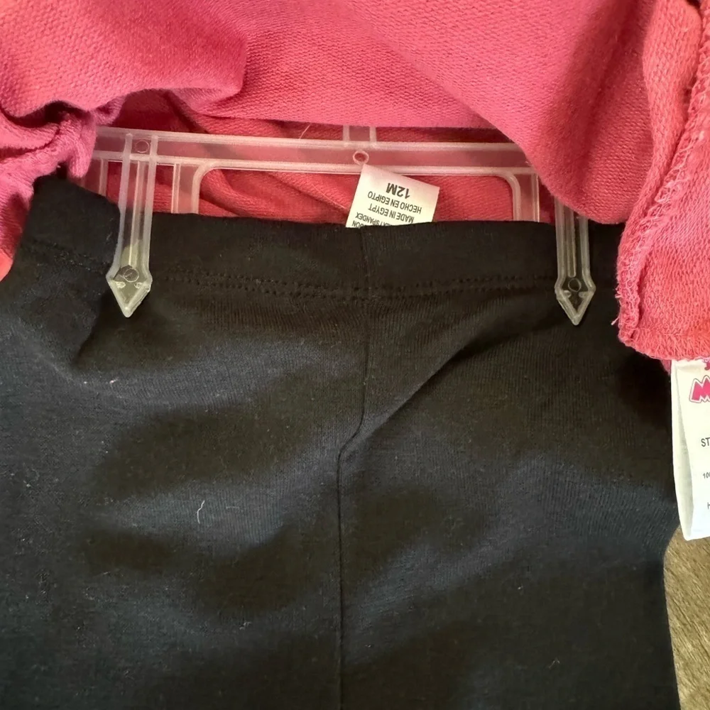 NWT Minnie Mouse 2‎ piece Toddler set